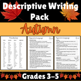 Fall / Autumn Descriptive Writing Pack