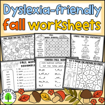 Coloring/Activity Book for Elementary Students with Dyslexia