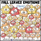 Fall Autumn Leaves Emotions Clip Art Collection from Fall 