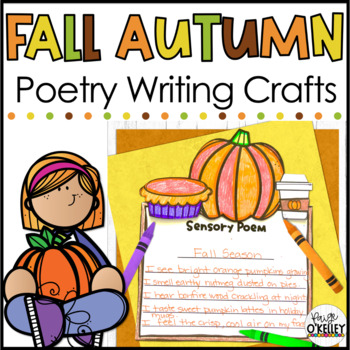 Preview of Fall Poetry Writing Crafts - Autumn Poetry Templates for 7 Types of Poems