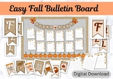 Fall Autumn Thanksgiving School Classroom Bulletin Board Decor