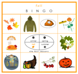 Fall BINGO & BINGO de otoño