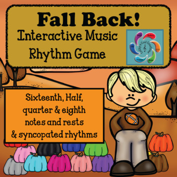 Preview of Interactive Music Rhythm Game-Fall Back! Syncopated version