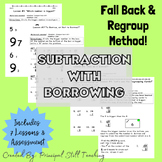 Fall Back and Regroup! Subtraction Borrowing with Regroupi