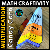 Fall Beginning Multiplication Strategies | Candy Corn Math Craft
