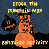 Fall Behavior Incentive Pumpkin Man