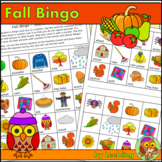 Fall Bingo / Autumn Bingo Game - Fall Activity