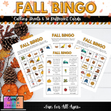 Fall Bingo| Middle School | HS | Professional Development 