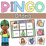 Fall Bingo. Words Vocabulary. Reader Game. Lectura. Octobe