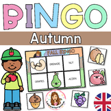 Fall Bingo. Words Vocabulary. Reader Game. October. Novemb