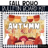 Fall Boho Bulletin Board Kit
