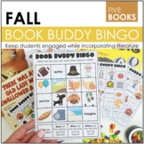 Fall Book Buddy Bingo | Book Companion Bingo | Google Slides™