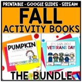 Fall Book Bundle | Pumpkins | Veterans Day | Thanksgiving