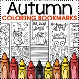 Fall Bookmarks to Color | Autumn Bookmarks to Color | Fall