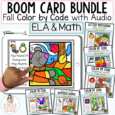 Fall Boom™ Cards | Digital Color by Code | PreK | Kinderga
