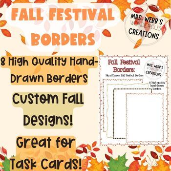 fall festival borders