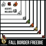 Fall Borders & Leaves Clip Art FREE