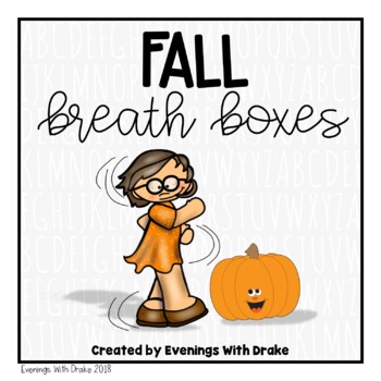 Preview of Fall Breath Box Fluency Practice