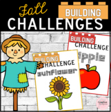 Fall Building Challenges STEM Task Cards for Kindergarten