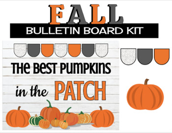 Fall Bulletin Board by EducatingtheHeart | TPT