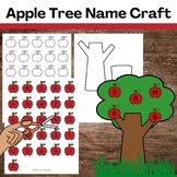 Fall Bulletin Board Apple Tree Name Craft