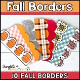 Fall Bulletin Board Borders