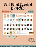 Fall Bulletin Board Bundle Kit | PDF Download | No Prep | 