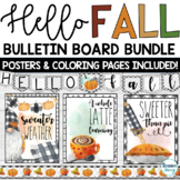 Fall Bulletin Board Farmhouse Classroom Decor Printable Au
