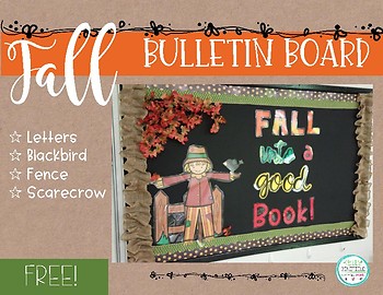Preview of Fall Bulletin Board-Free!
