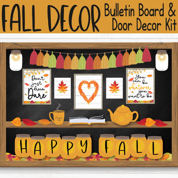 Preview of Fall Bulletin Board | Happy Fall Y'all