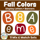 Fall Bulletin Board Letters & Editable Fall Banners | Autu