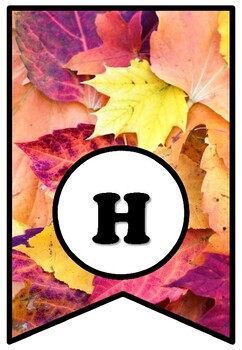 Preview of Fall Bulletin Board Sayings Pennant Banner, Happy Fall Y’all, Classroom Decor