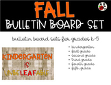 Fall Bulletin Board Set