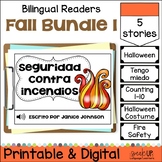Fall Bundle 1 | Printable Readers & Boom Cards with Audio 