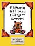 Fall Bundle Sight Word Emergent Readers