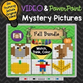 Fall Bundle Watch, Think, Color Games - Mystery Pictures