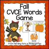 Fall CVCE Word Games Bundle