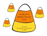 Fall Candy Corn Number Puzzles