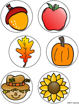 Fall Centers Autumn Activities Patterns Visual Discrimination Clip Cards