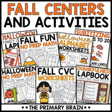 Fall Centers for Math Literacy & Writing - Autumn Activiti