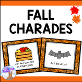 FREE Fall / Autumn Charades Game
