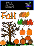 Fall Clipart {Commercial and Personal Use}