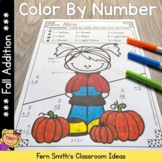 Fall Color By Number Addition