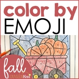 Fall Color by Feeling Activity: Identify Feelings with Col