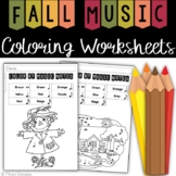 Fall Color by Music Notes