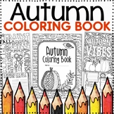 Fall Coloring Book | Fall Coloring Pages | Fall Activity Book