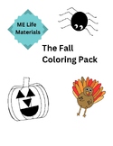 Fall Coloring Pack