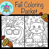 Fall Coloring Packet