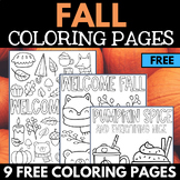 Fall Coloring Pages - Activities - Fall Coloring Sheets - Autumn