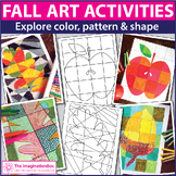 Fall Coloring Pages | Art Activities with Leaves, Apples, Acorns